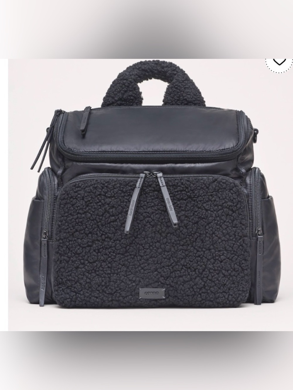 Coterie X Caraa diaper Backpack Shoulder Bag & Travel bag! Multi-use!